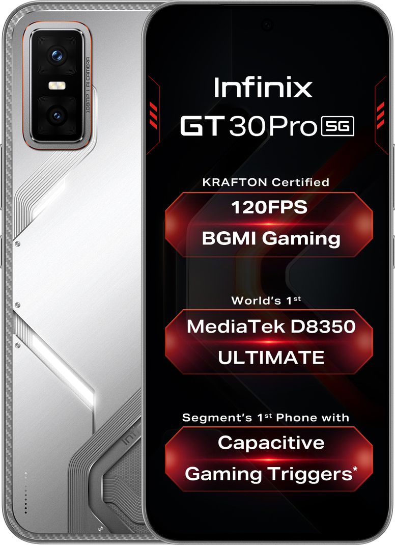 GT 30 Pro 5G+ 256GB Blade White - Image 2