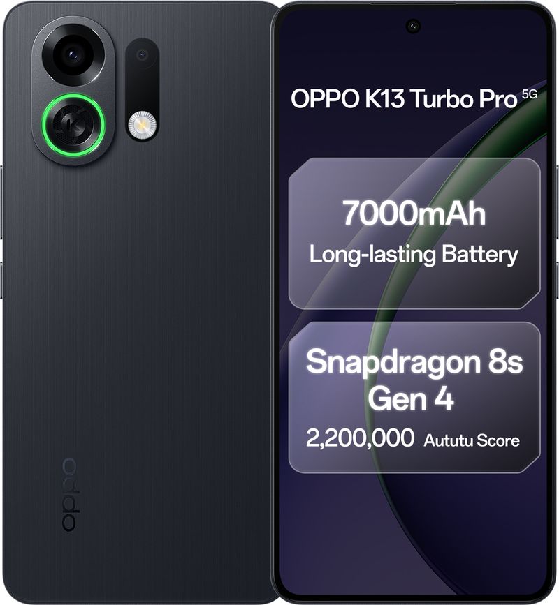 OPPO K13 Turbo Pro 5G 256GB 8GB RAM Midnight Maverick - Image 2