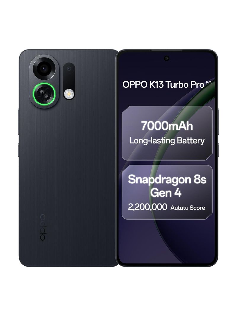 OPPO K13 Turbo Pro 5G 256GB 8GB RAM Midnight Maverick - Image 2