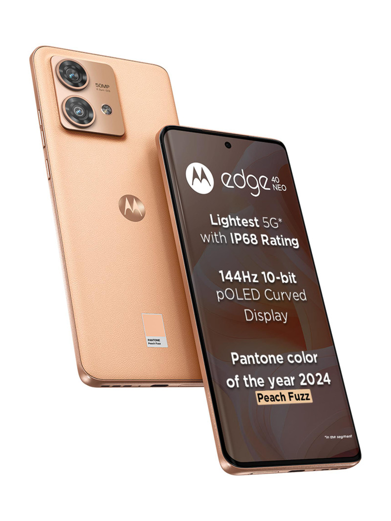 Motorola Edge 40 Neo (Peach Fuzz, 256 GB)