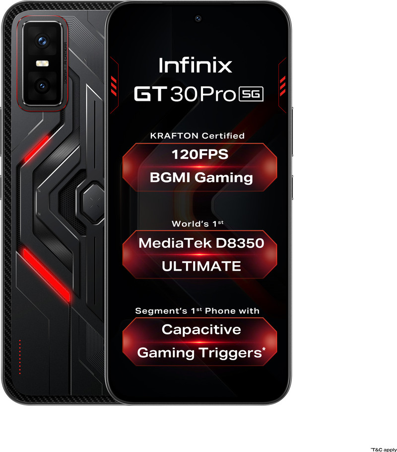 infinix gt 30 pro 5g dark flare 256 gb