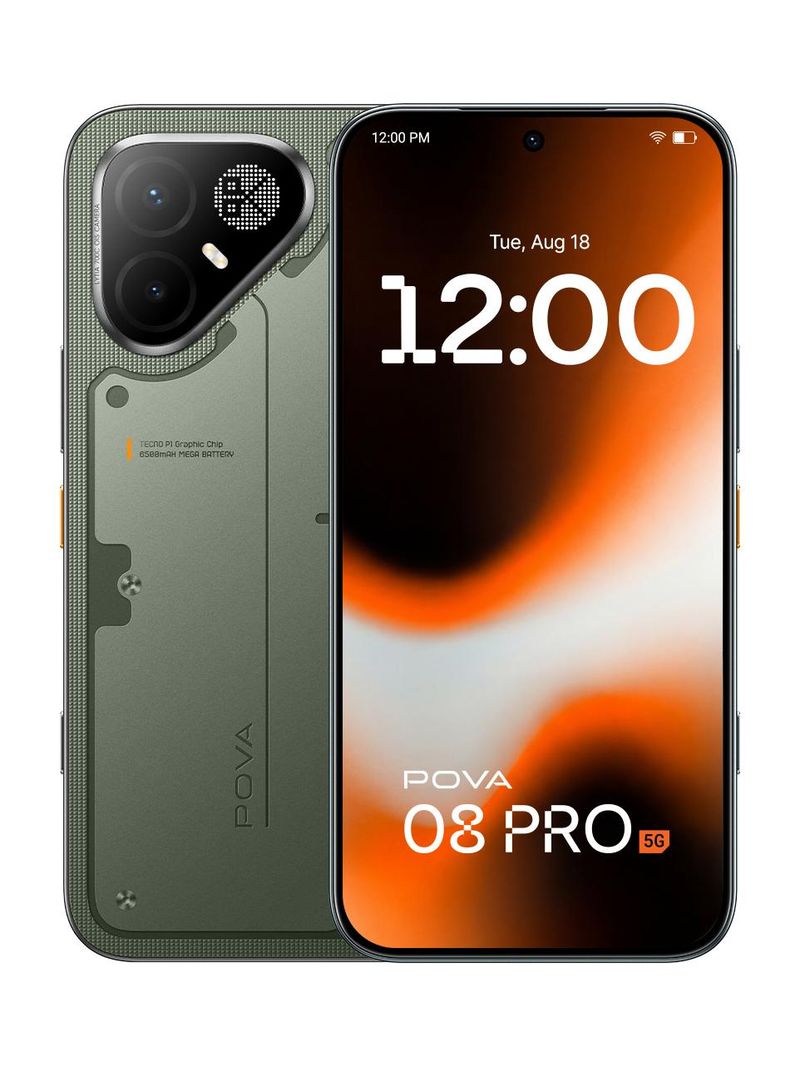 Tecno Pova 8 Pro 5G 256GB 8GB RAM Tundra Green - Image 2