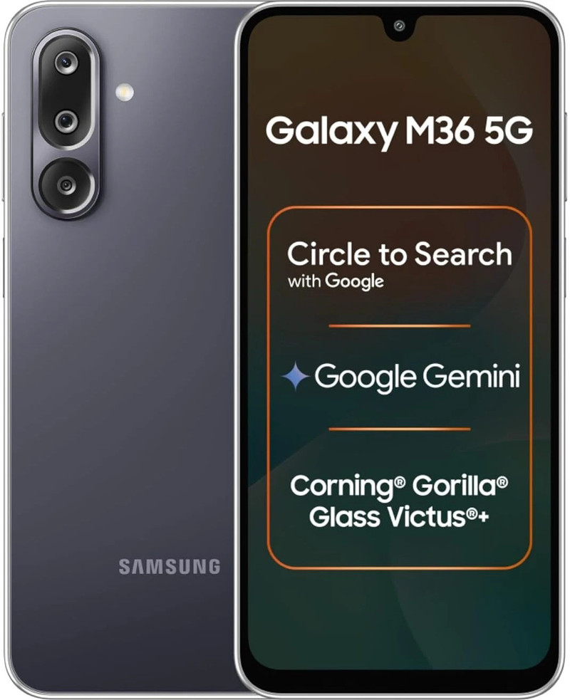 Samsung M36 5g (velvet Black / Black, 128 Gb, 5000 Mah)