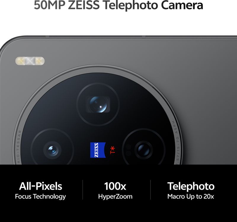 vivo X200T 12GB 256GB Stellar Black - Image 4