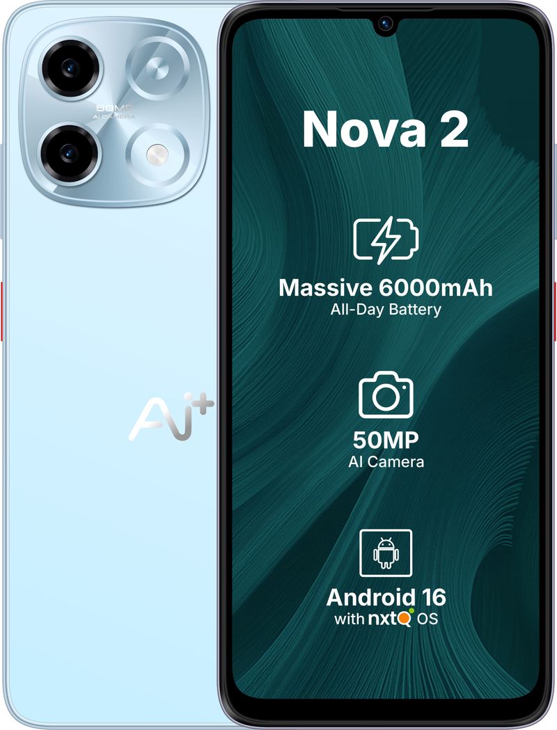 Ai+ Nova 2 5G 128GB Blue - Image 2