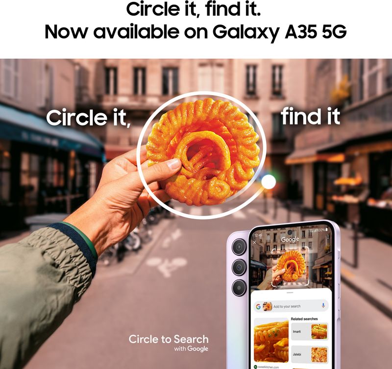 Samsung Galaxy A35 5G 128GB Awesome Lilac - Image 4