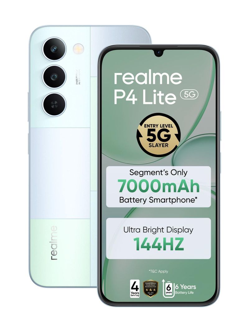 realme P4 Lite 5G 64GB 4GB RAM Green - Image 2