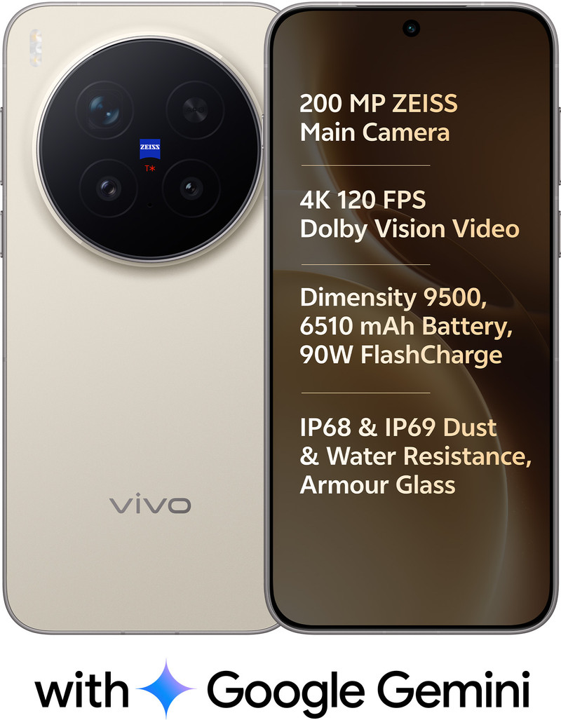 vivo X300 Pro (Dune Gold, 512 GB) 16 GB RAM