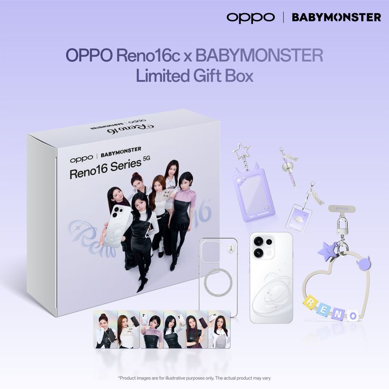OPPO Reno16c 128GB Starry White (BABYMONSTER) - Image 4
