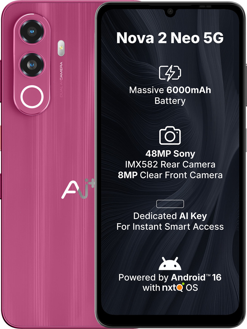 Ai+ Nova 2 Neo 5G (Red, 64 GB) 4 GB RAM