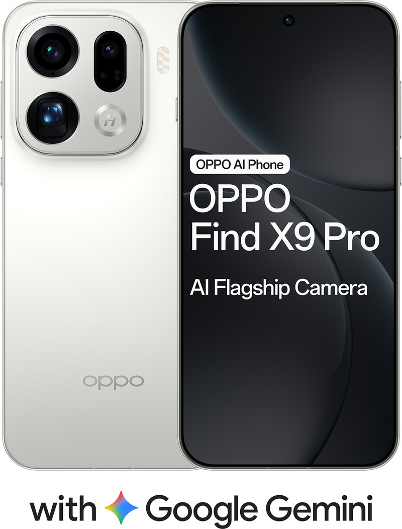 OPPO Find X9 Pro (Silk White, 512 GB)