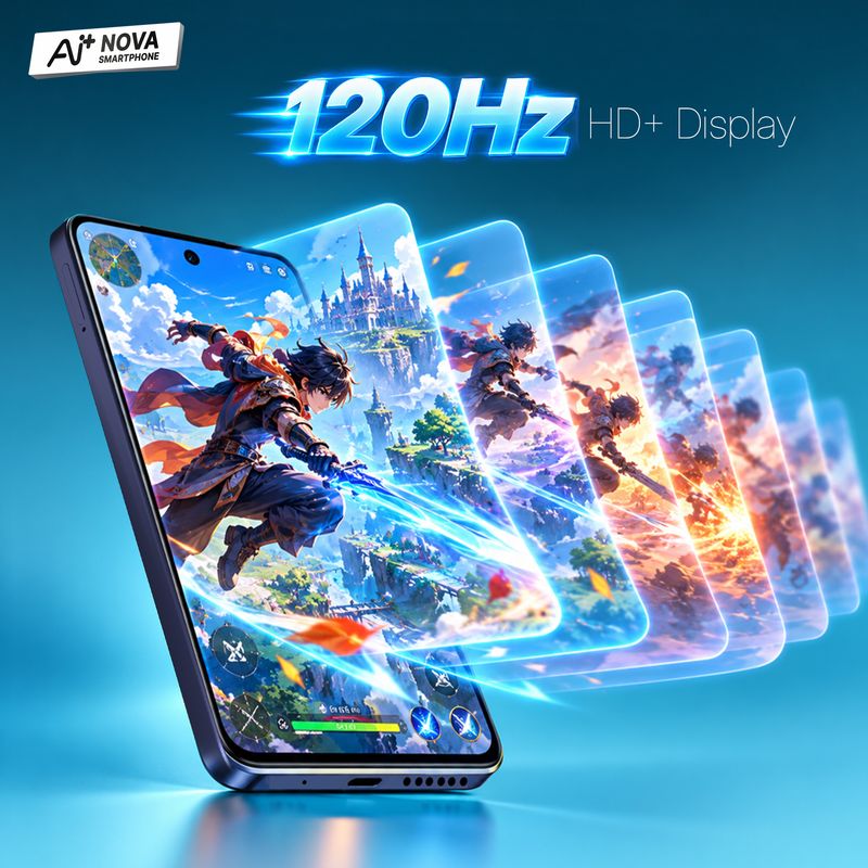 Nova 2 Power 5G 128GB Golden Blue Fusion - Image 6