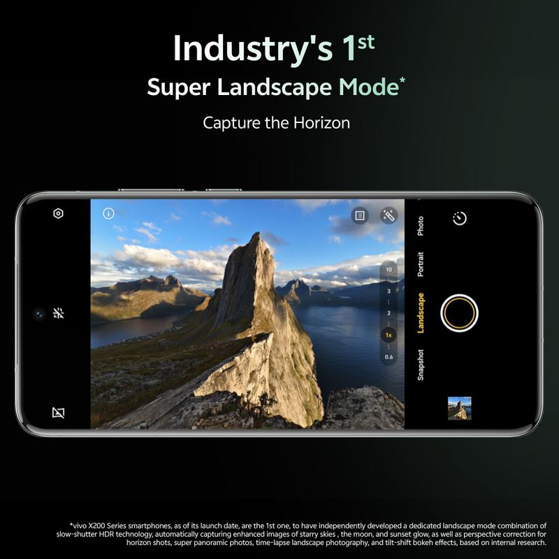 vivo X200 5G (Cosmos Black, 256 GB, 12 GB RAM) - Image 5