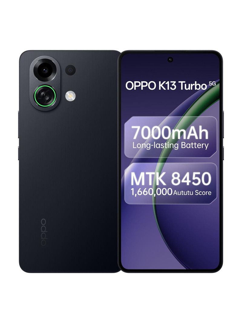 Oppo K13 Turbo 5g (midnight Maverick, 128 Gb, 7000 Mah)