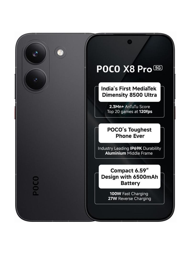 POCO X8 Pro 256GB 8GB RAM Black - Image 2