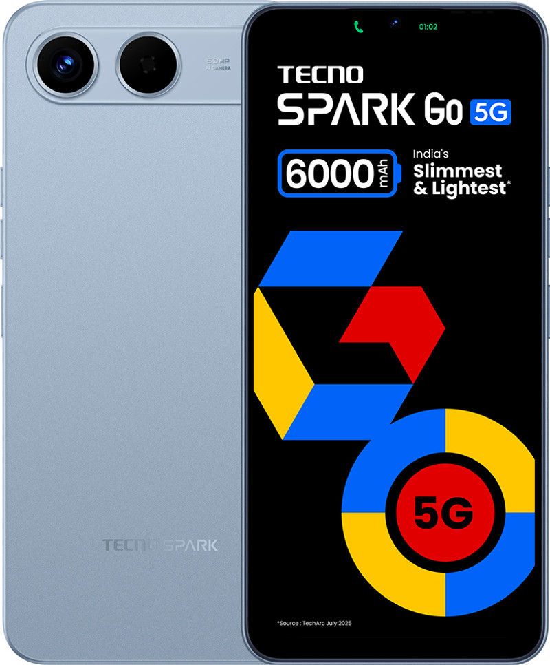 tecno spark go 5g sky blue 128 gb