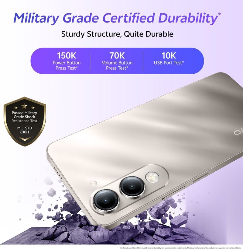 vivo T4 Lite 5G 64GB Titanium Gold 2026 - Image 6