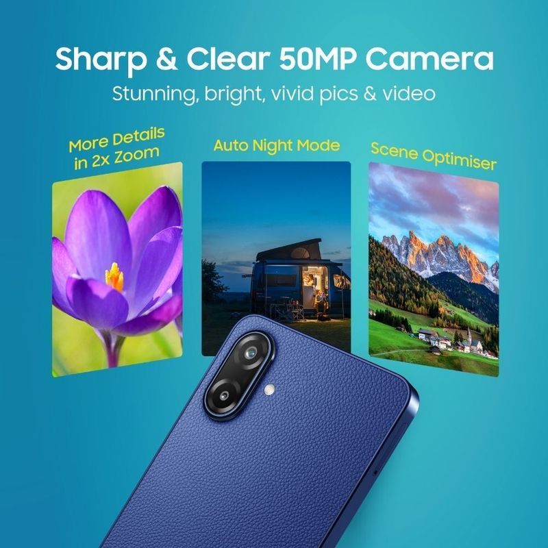 Samsung Galaxy F70e 5G 128GB 6GB RAM Blue - Image 5