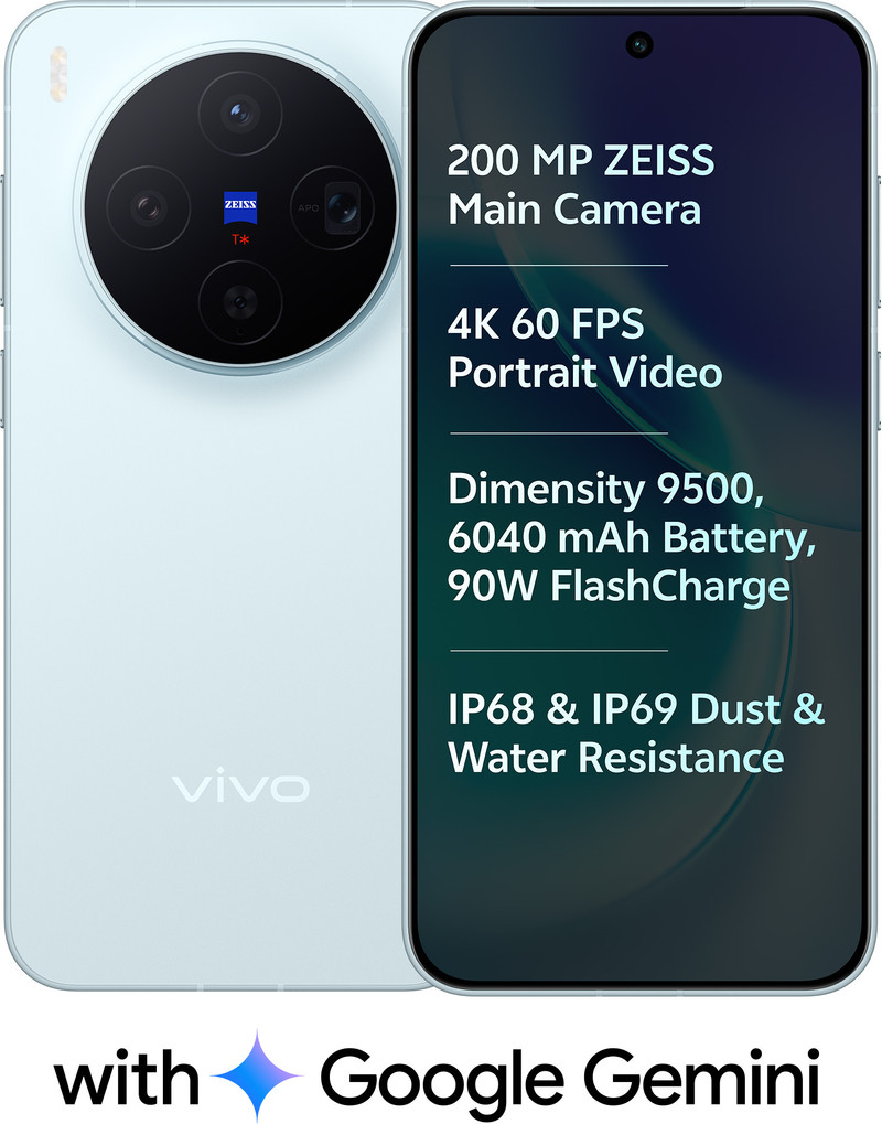 vivo X300 (Mist Blue, 256 GB) 12 GB RAM