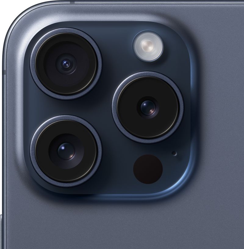 APPLE iPhone 15 Pro Blue Titanium 256GB - Image 4