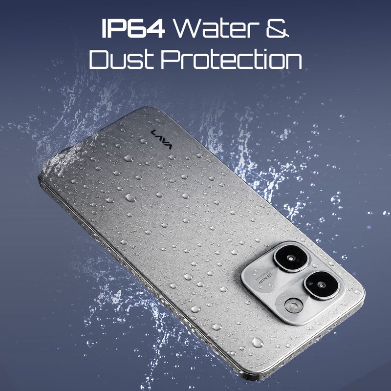LAVA Virat V1 64GB Silver - Image 3