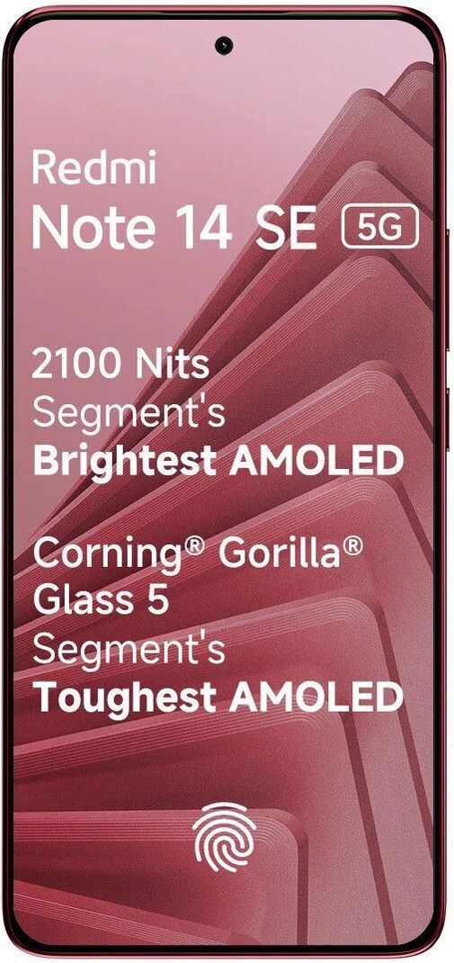 Redmi Note 14 SE 5G Crimson Art 128GB 6GB RAM - Image 3