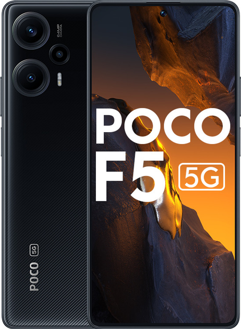 POCO F5 5G (Carbon Black, 256 GB) 12 GB RAM