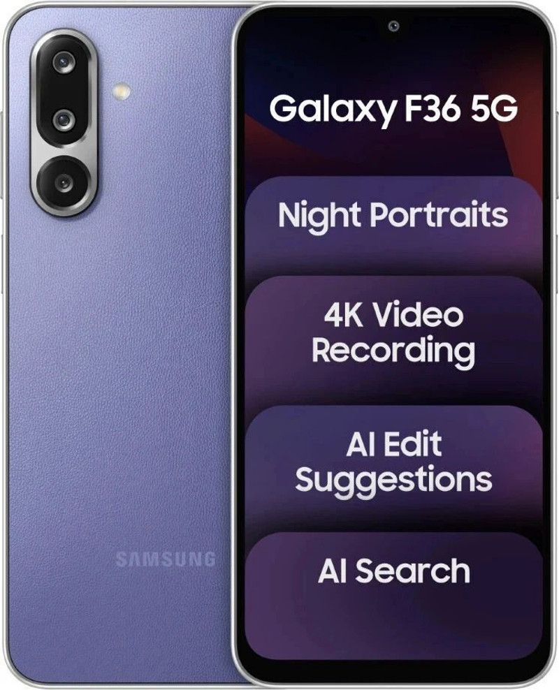 Samsung Galaxy F36 5G (Violet, 128 GB) 6 GB RAM