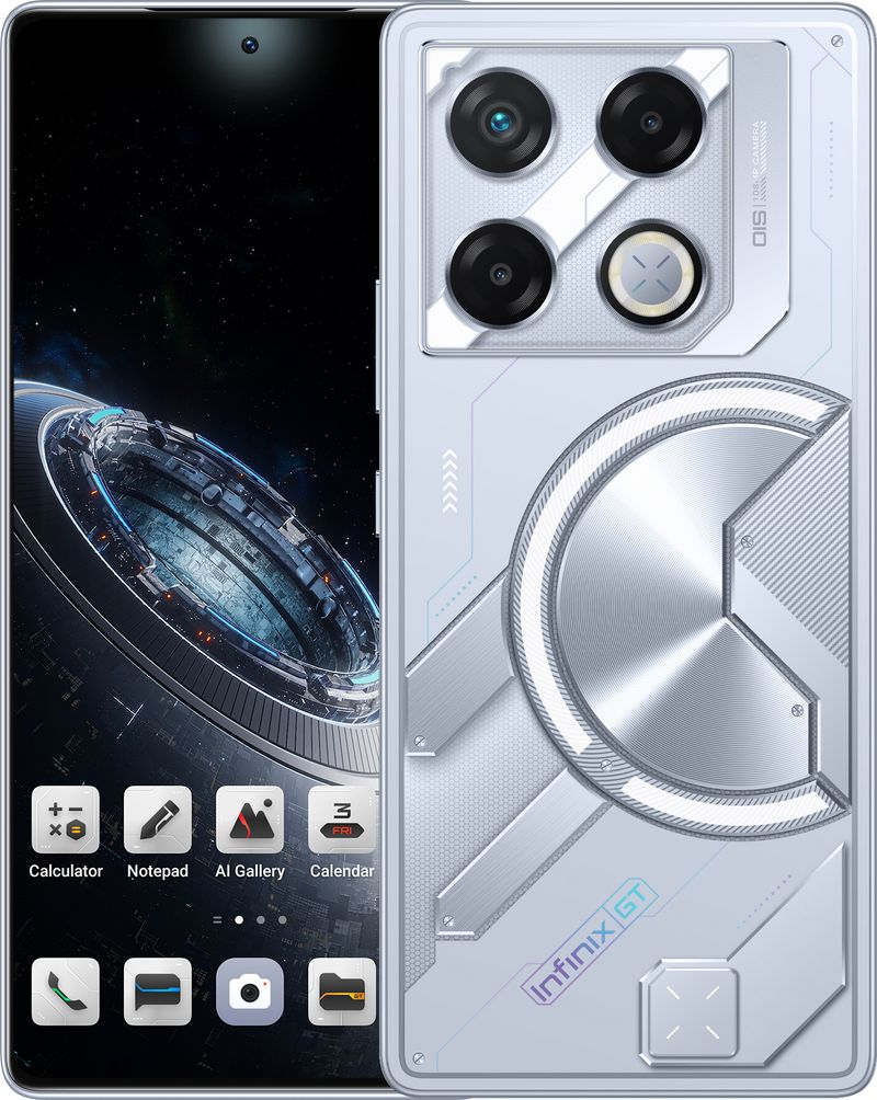 Infinix GT 20 Pro 5G (Mecha Silver, 256GB, 8GB RAM) - Image 2