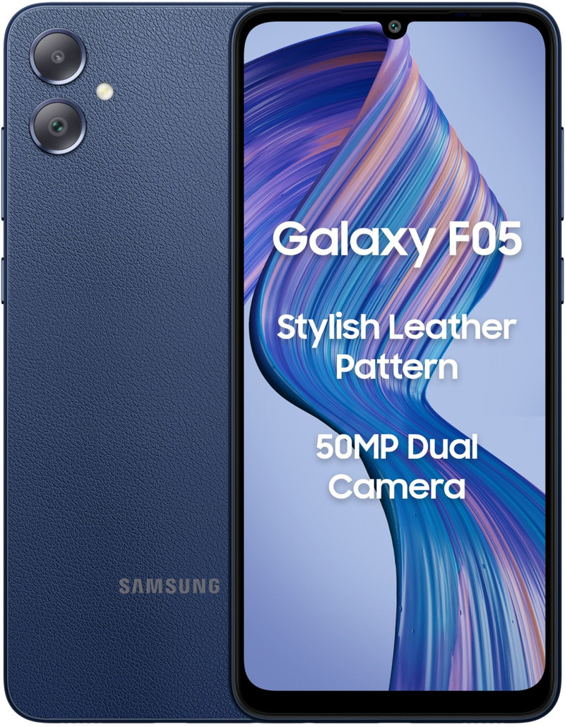 Samsung Galaxy F05 (Twilight Blue, 64 GB) 4 GB RAM