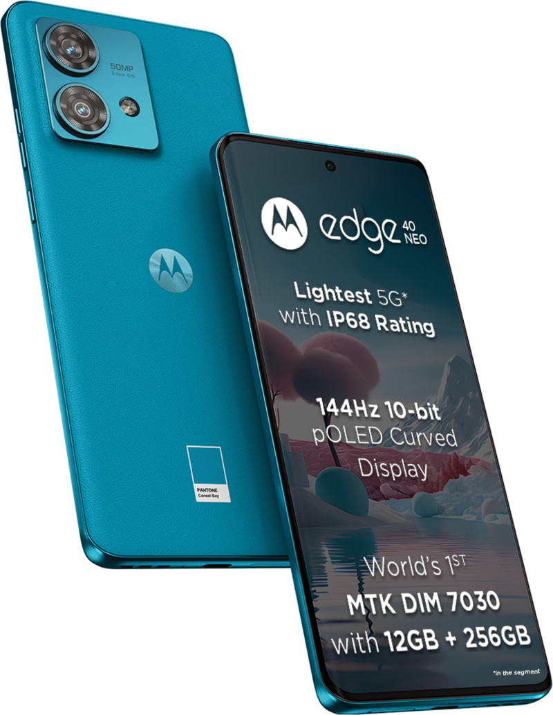 price history - MOTOROLA Edge 40 Neo (Caneel Bay, 256 GB) (12 GB RAM)