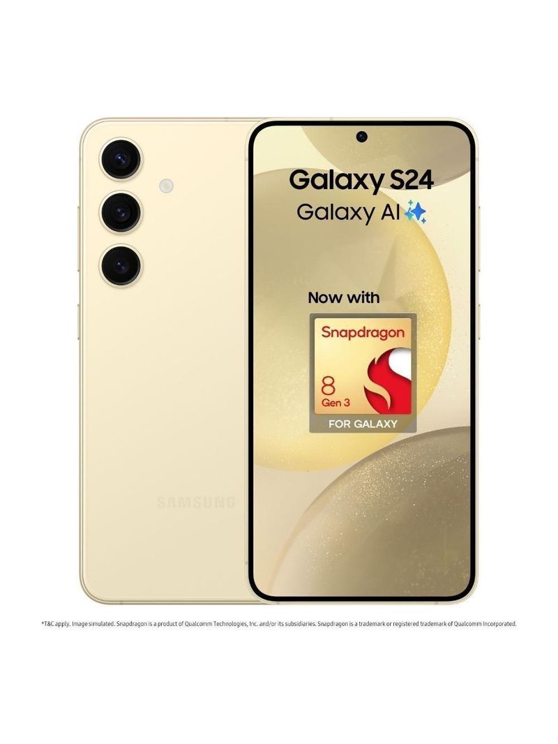 Samsung Galaxy S24 5G 128GB Amber Yellow - Image 2