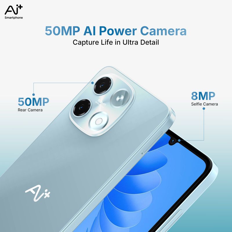 Ai+ Nova 2 5G 128GB Blue - Image 4