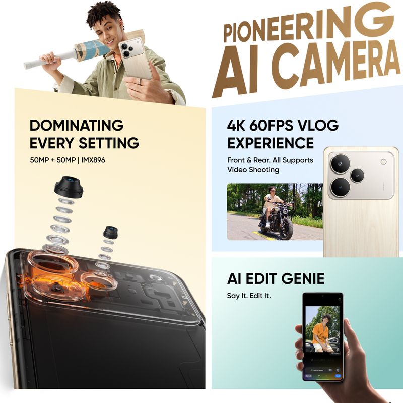 realme P4 Pro 5G 256GB Birch Wood - Image 3