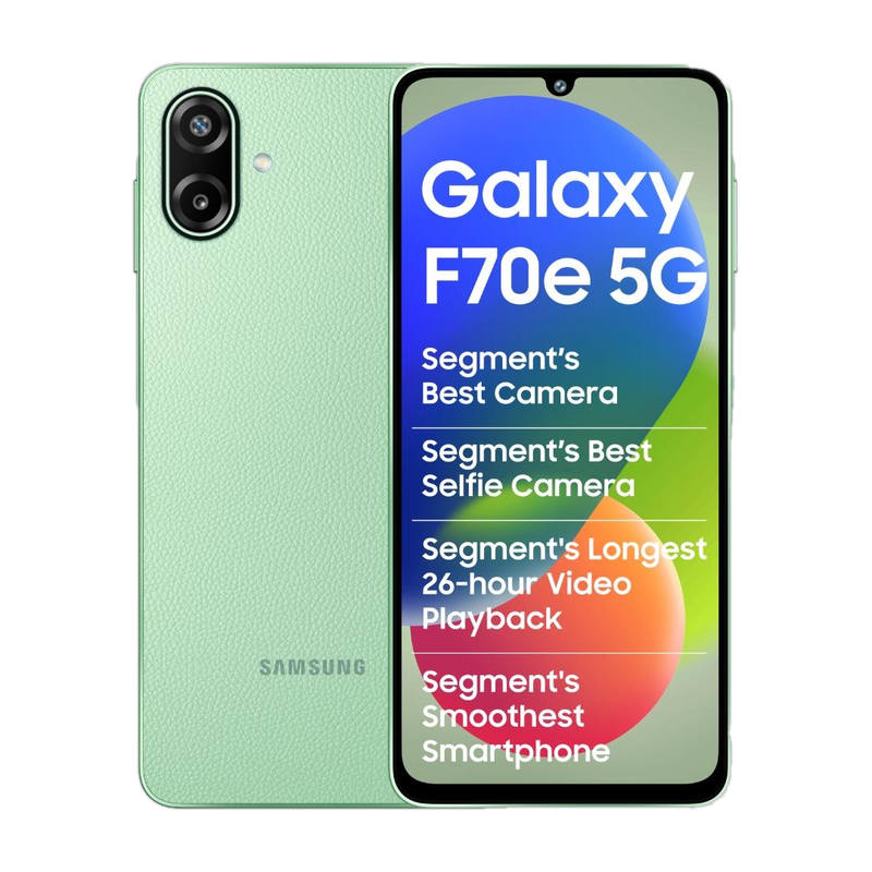 price history - Samsung Galaxy F70e 5G (Limelight Green, 128 GB) (4 GB RAM)