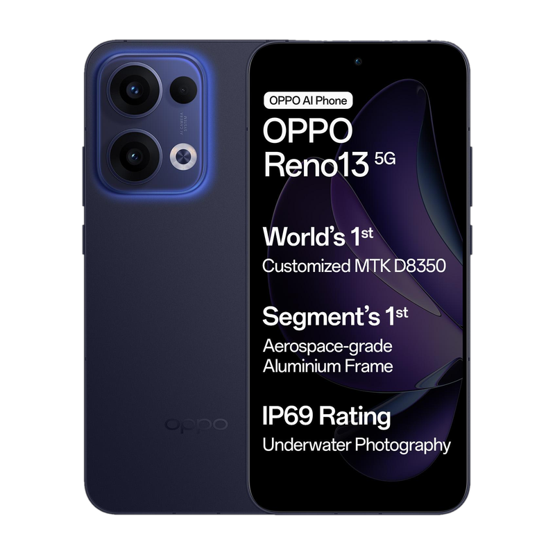 price history - OPPO Reno13 5G (Blue, 128 GB) (8 GB RAM)