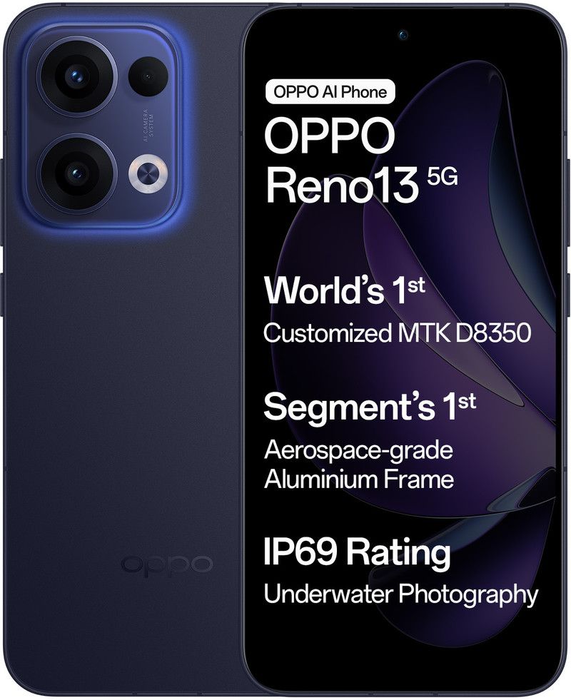 oppo reno13 5g luminous blue 256 gb