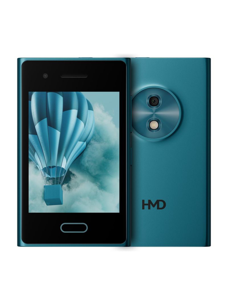 HMD Touch 4G Dual Sim Feature Phone, Cyan, 128 MB - Image 2