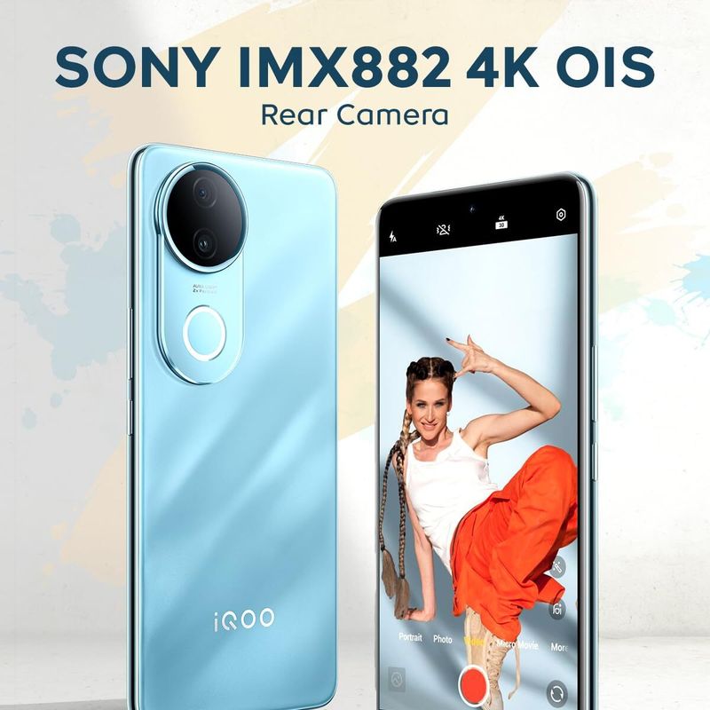 IQOO Z10R 5G (Aquamarine, 128 GB) (8 GB RAM) - Image 3