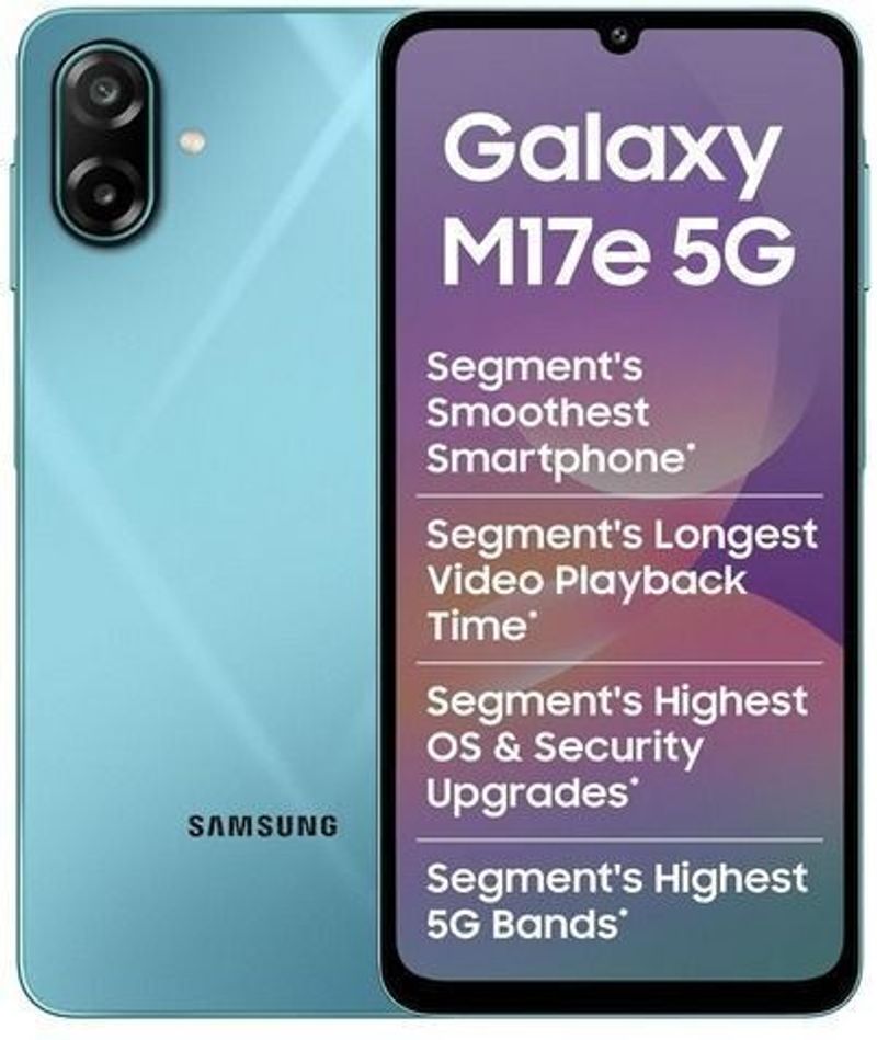 Samsung Galaxy M17e 128GB 6GB RAM Blitz Blue - Image 4