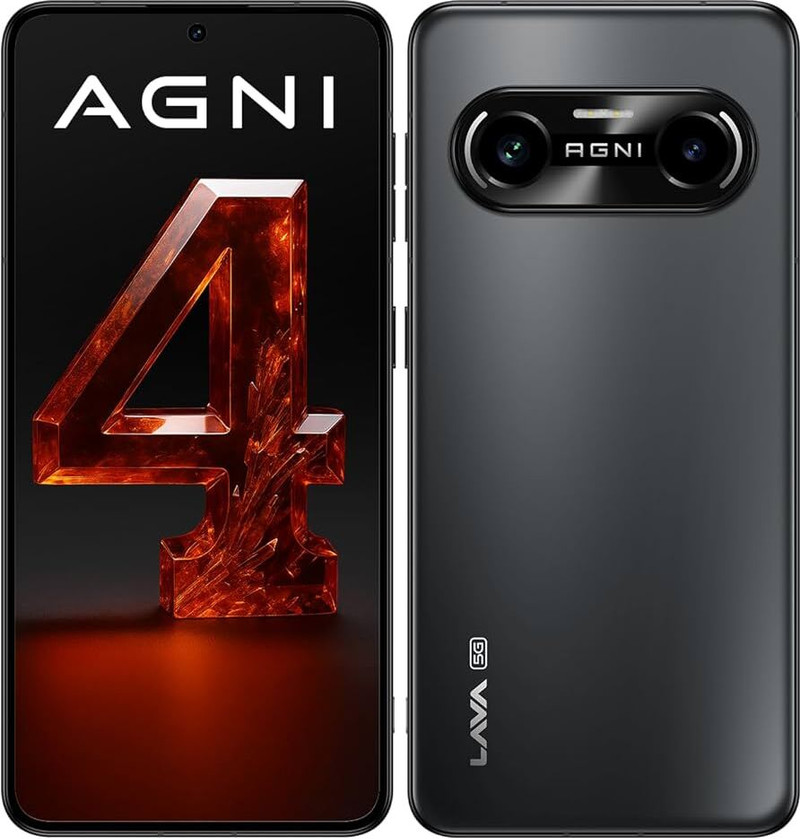 LAVA Agni 4 5G (PHANTOM BLACK, 256 GB) (8 GB RAM)