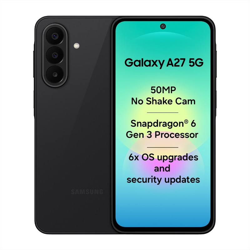 Samsung Galaxy A27 5G (Black, 128 GB) 6 GB RAM