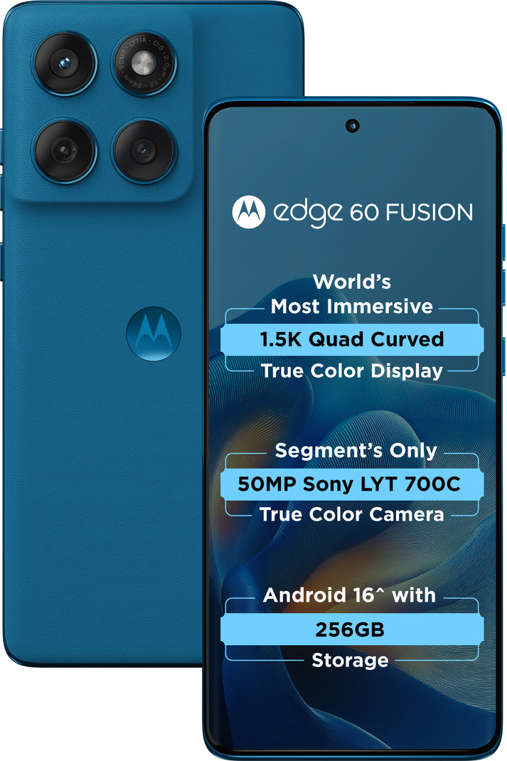 motorola edge 60 fusion 5g pantone mykonos blue 256 gb