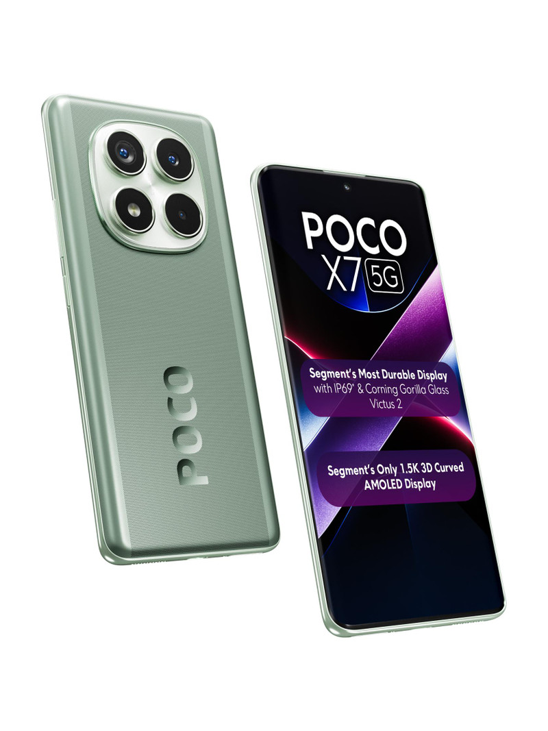 Poco X7 5g (glacier Green, 256 Gb, 5500 Mah)