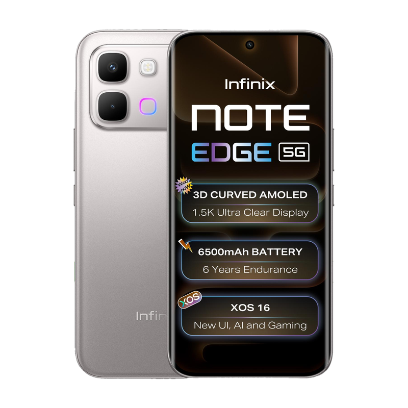 Infinix Note Edge (lunar Titanium, 256 Gb, 6500 Mah)
