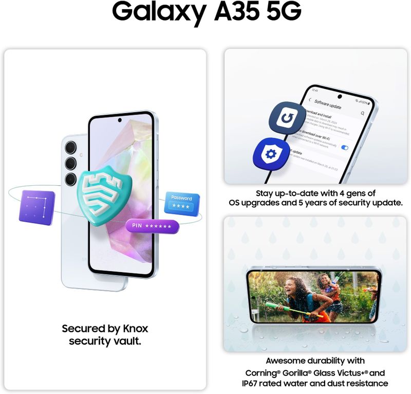 Samsung Galaxy A35 5G 128GB Awesome Lilac - Image 6