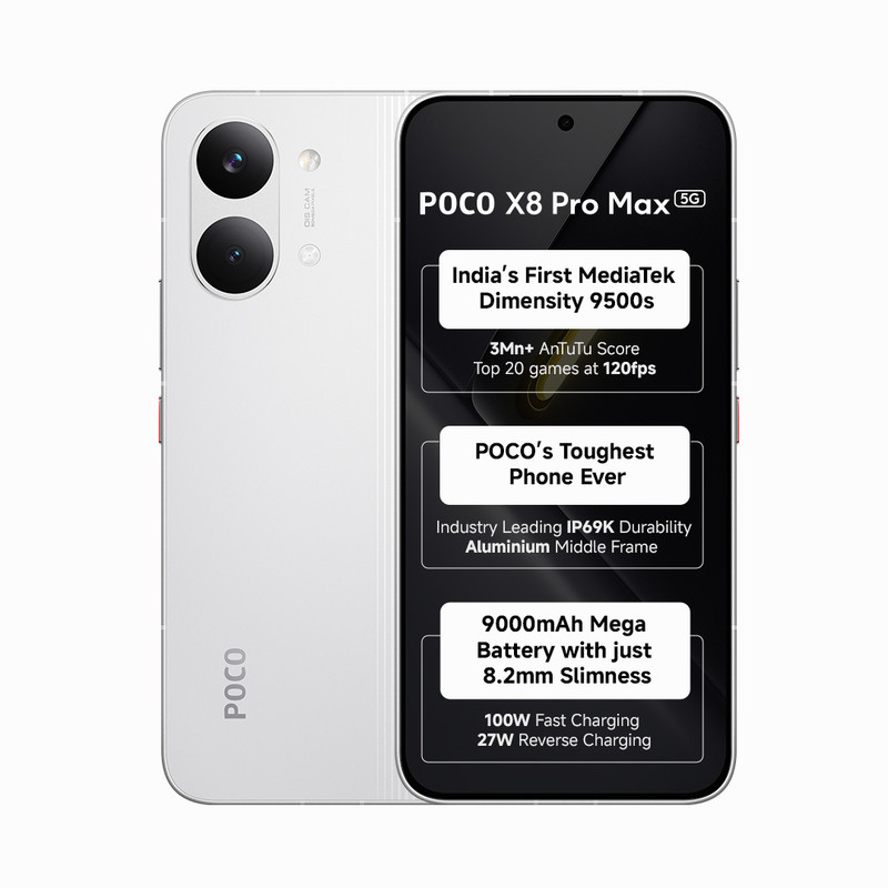 poco x8 pro max white 512 gb