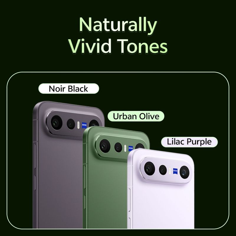 vivo X300 FE 5G, 256 GB, 8 GB RAM, Urban Olive - Image 4