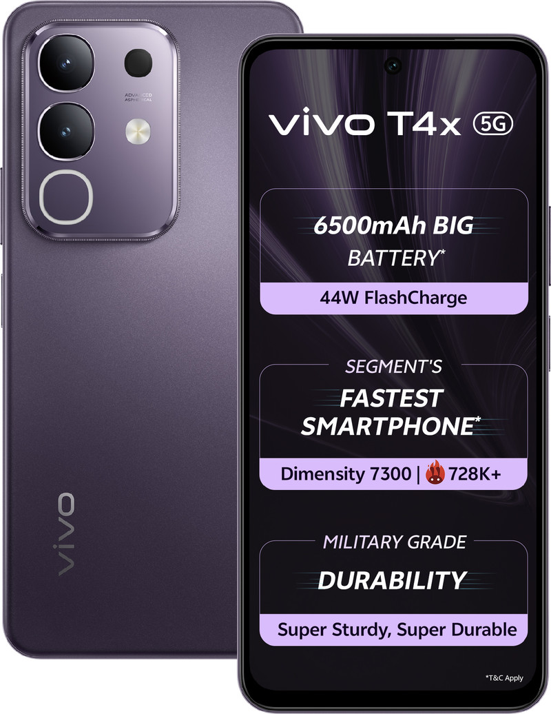vivo t4x 5g pronto purple 256 gb