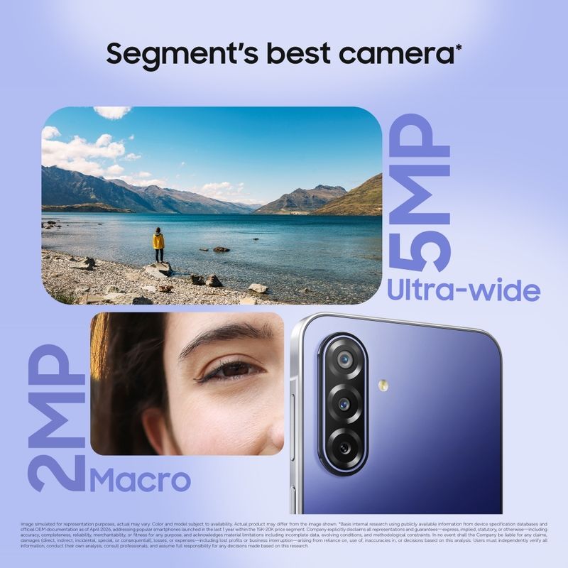 Samsung Galaxy F70 5G (Vivid Violet, 128 GB) (4 GB RAM) - Image 5